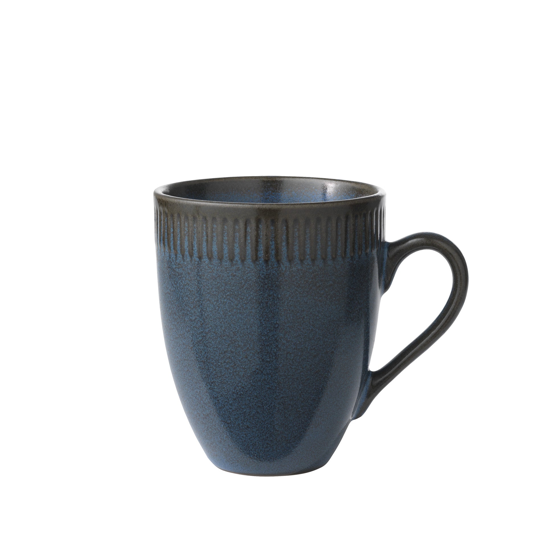 Relief krus 30 cl stentøj blå